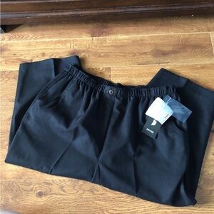 Vintage Alia black cropped dress pants in size 14P